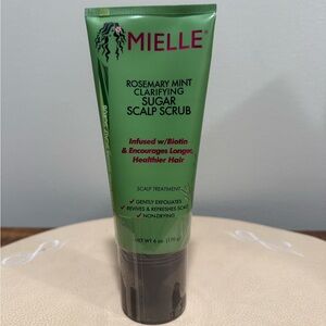 Mielle Rosemary Mint Clarifying Sugar Scalp Scrub - Green